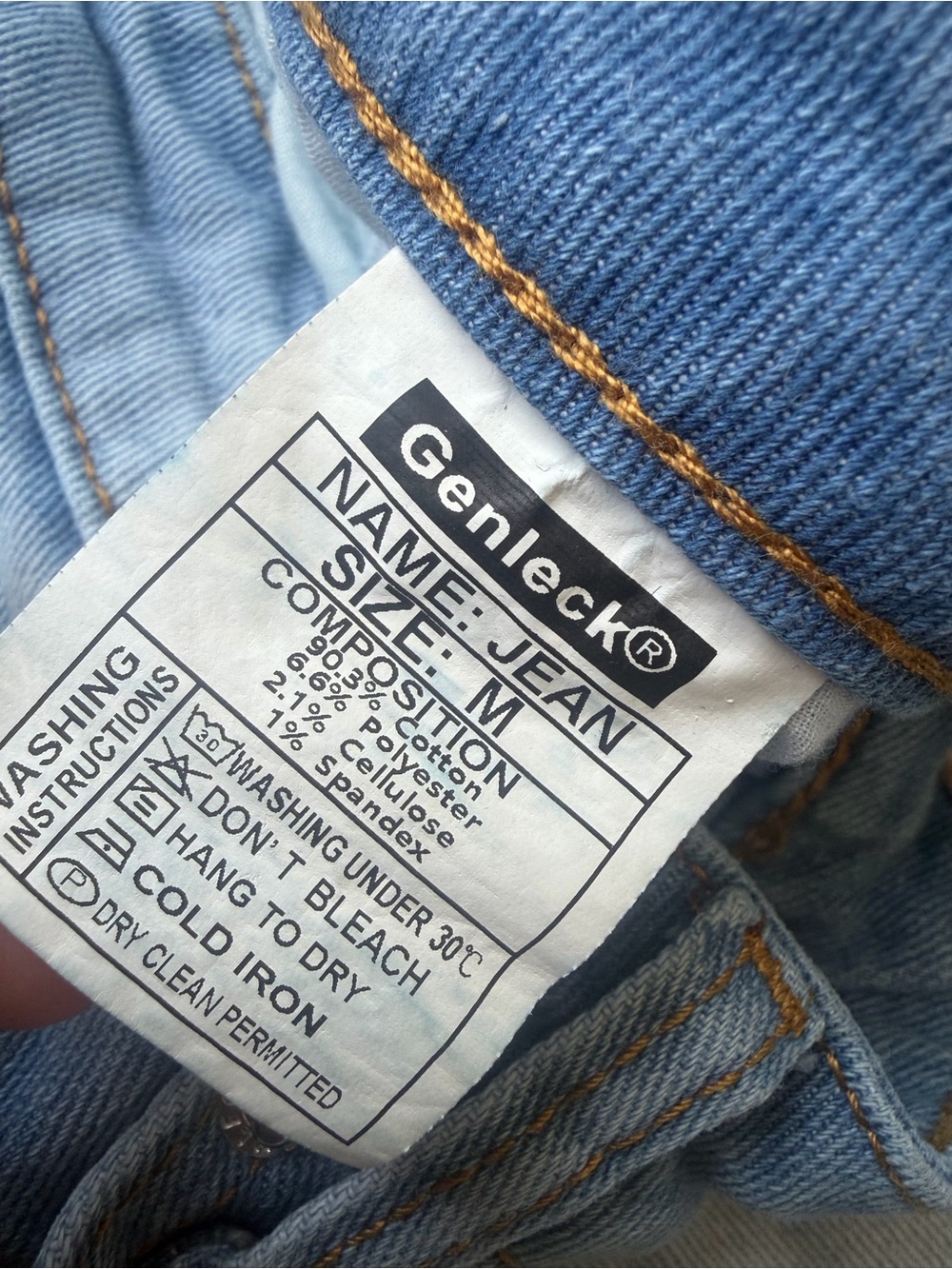 GenleCk Y2K Low Rise Bootcut Flare Jeans | Distressed Ripped | Raw Hem - Picture 5 of 6